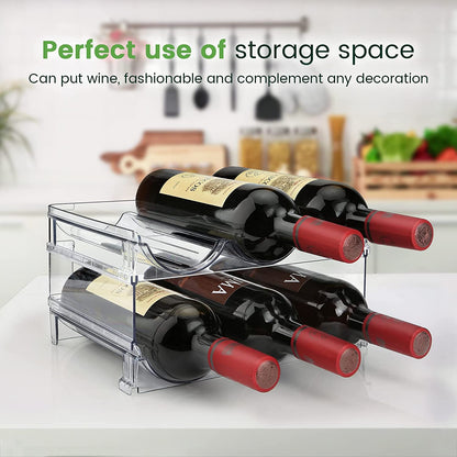 Stackable Water Bottle Organizer | 2-Pack