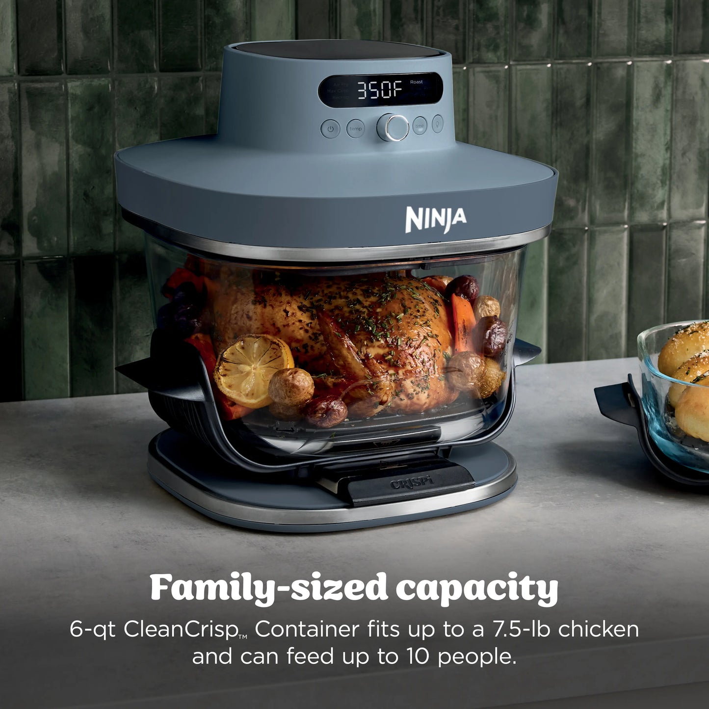 Ninja Crispi Pro 6-In-1 Glass Countertop Air Fryer - AS101