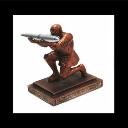 Executive Knight Pen Holder, Executive Knight Pen Holder, Armor, Pen Holder, Stationery