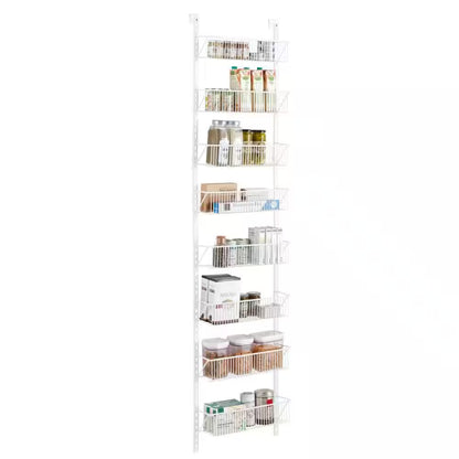 8 Tier Over-The-Door Adjustable Pantry Organizer