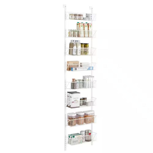 8 Tier Over-The-Door Adjustable Pantry Organizer