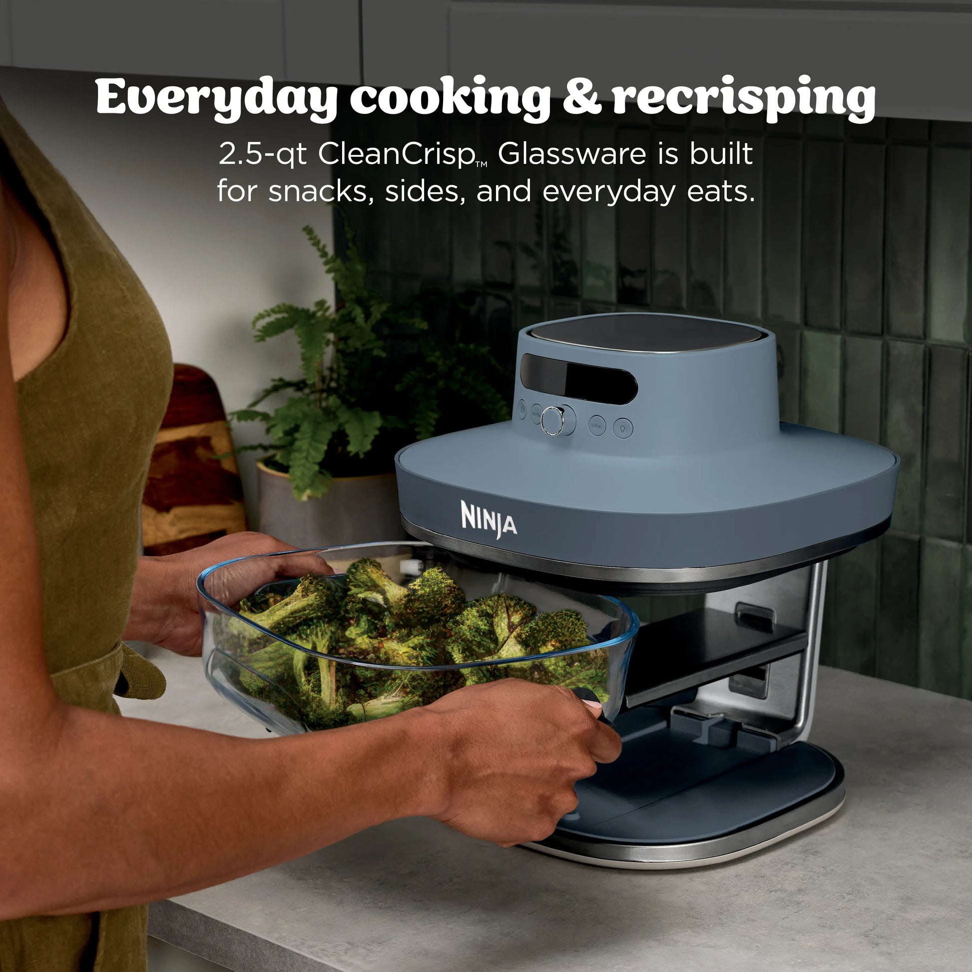 Ninja Crispi Pro 6-In-1 Glass Countertop Air Fryer - AS101