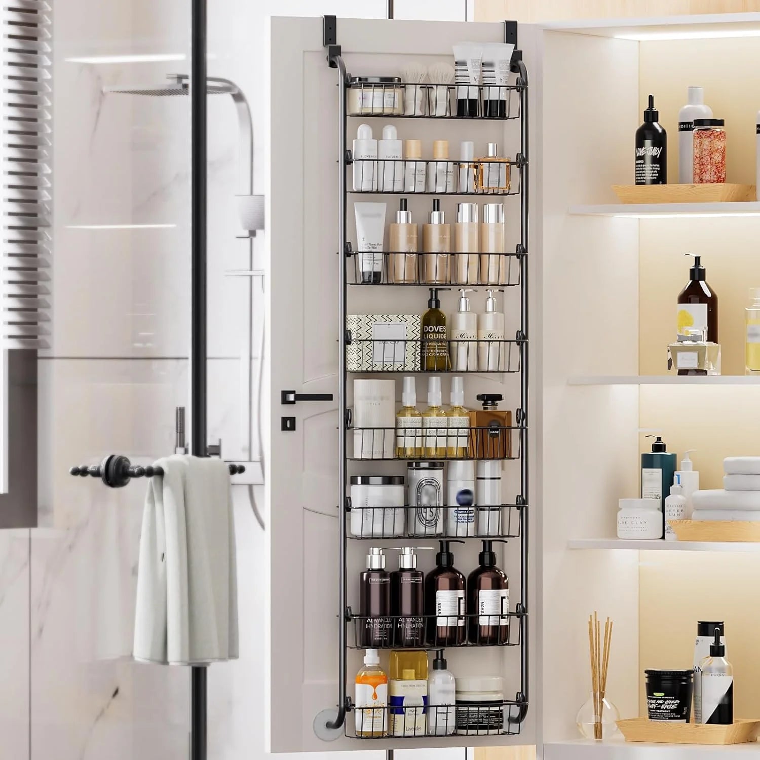 8-Tier Over-the-Door Pantry Organizer