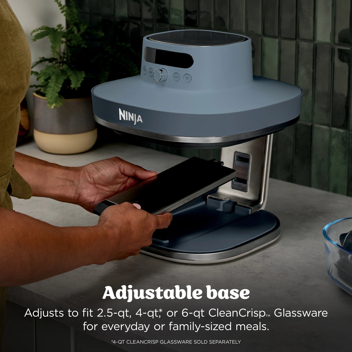 Ninja Crispi Pro 6-In-1 Glass Countertop Air Fryer - AS101