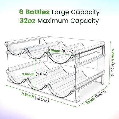 Stackable Water Bottle Organizer | 2-Pack