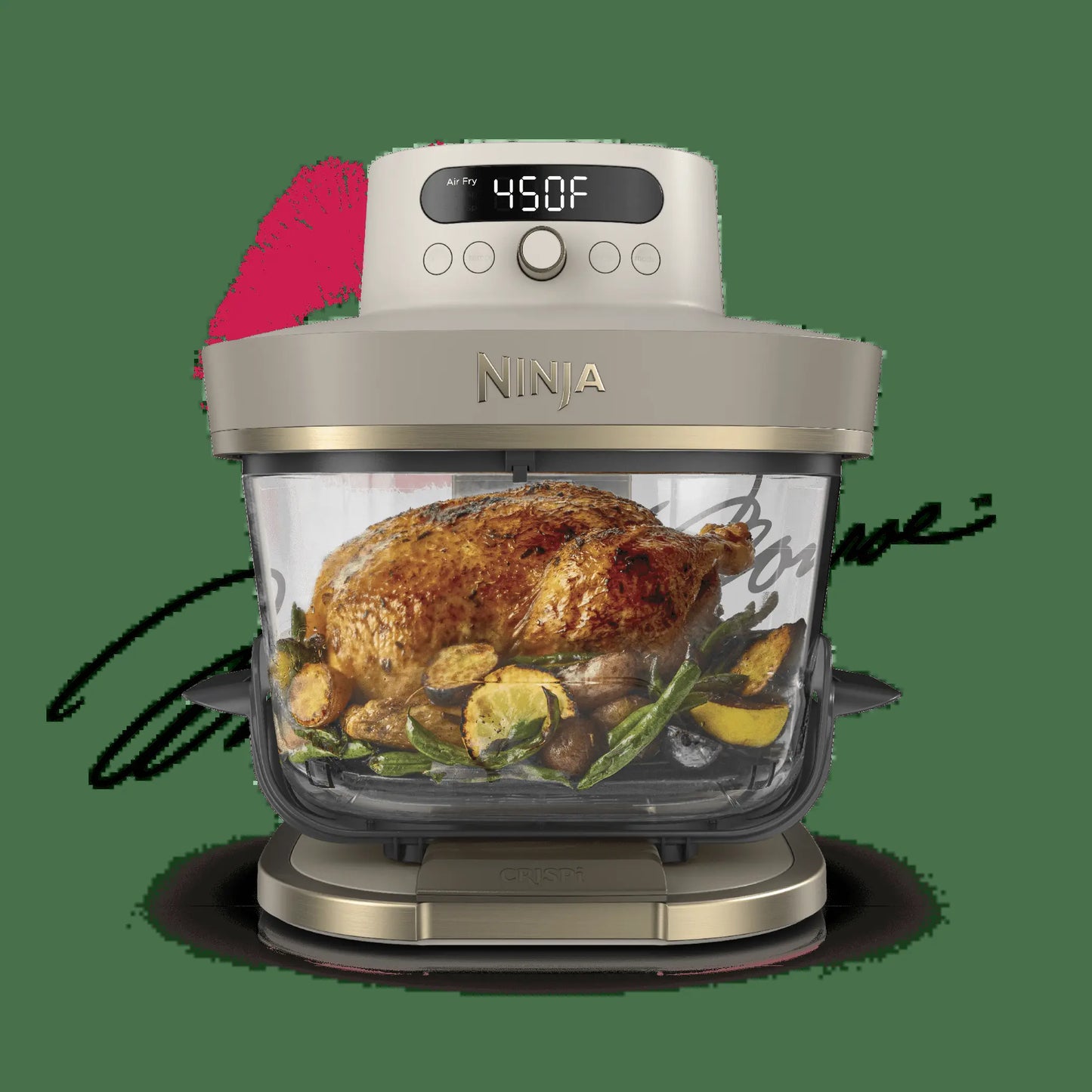 Ninja Crispi Pro 6-In-1 Glass Countertop Air Fryer - AS101